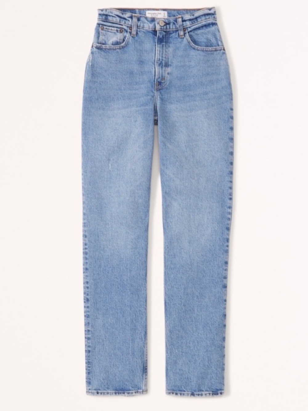 Abercrombie & Fitch The 90s Straight Jean Ultra High Rise Curve Love Size 4/27S